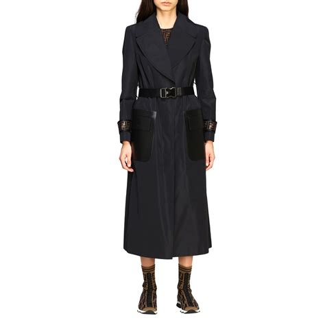 fendi damenmode|Fendi women' s trench coats.